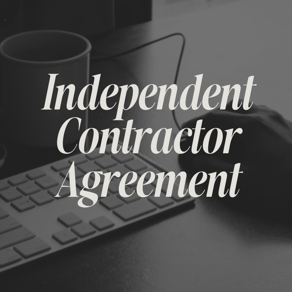 INDEPENDENT CONTRACTOR AGREEMENT