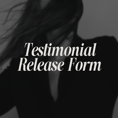 TESTIMONIAL RELEASE FORM