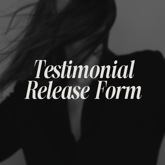 TESTIMONIAL RELEASE FORM