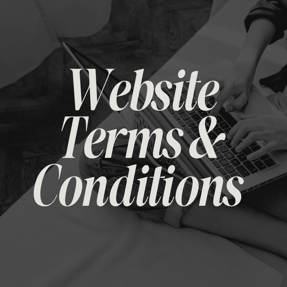 E-Commerce Website Terms and Conditions